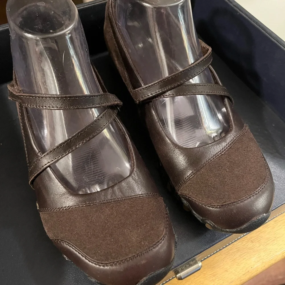 Skechers Brown leather Women's Shoes - Picture 3 of 9